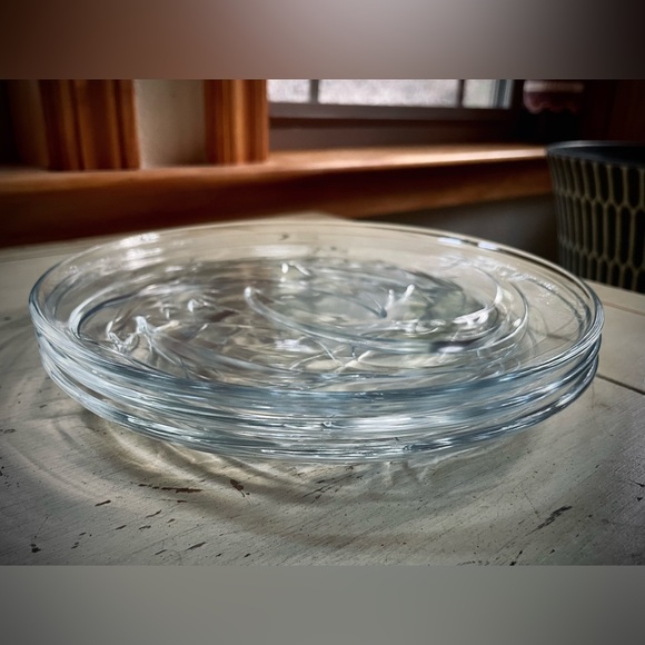 SOLD! Tulip Salad Plates Set Of 3 - Picture 3 of 3